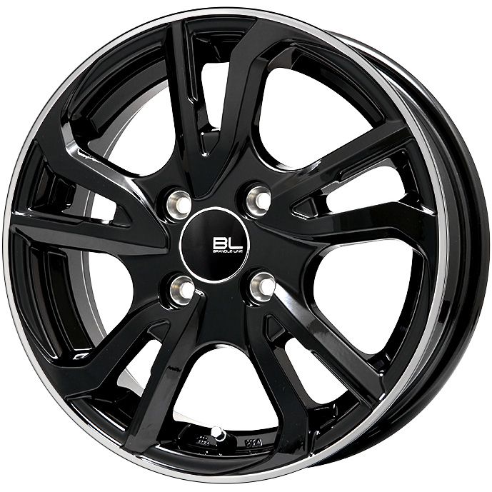 サマータイヤ タイヤ ホイール 送料無料 175 65r15 Brandle Line Ae 01f車用品 バイク用品 15インチ 5 5j 15インチ 5 50 15 レツィオ ブラックリムポリッシュ Yokohama ブルーアース ホイール4本セット ブランドルライン ヨコハマ Ae 01f アークタイヤ 店 送料無料