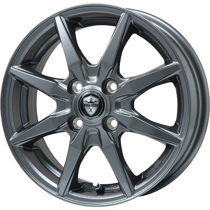 【取付対象】205/65R15 夏タイヤ ホイール4本セット (5/114車用) MILEVER ハーモニック MP270(限定) ブランドル CJ28 15インチ【送料無料】