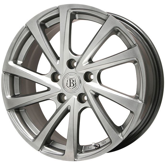 【取付対象】225/40R18 夏タイヤ ホイール4本セット DELINTE DH2(限定) (5/100車用) BRANDLE E04 18インチ【送料無料】