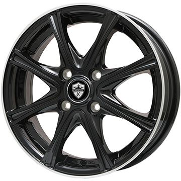 【取付対象】175/60R15 スタッドレスタイヤ ホイール4本セット DUNLOP ウインターマックス 02 WM02 (4/100車用) BRANDLE ER16B 15インチ【送料無料】