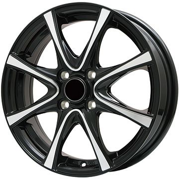 【取付対象】205/65R15 夏タイヤ ホイール4本セット (5/114車用) MILEVER ハーモニック MP270(限定) ブランドル KF25BP 15インチ【送料無料】