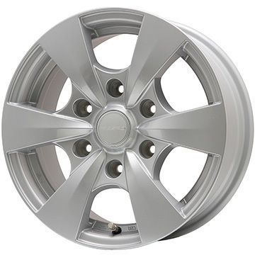 エントリーしてタイヤ交換チケット同時購入でポイント10倍!195/80R15 スタッドレスタイヤ ホイール4本セット NV350キャラバン用 YOKOHAMA アイスガード iG91 107/105L BRANDLE S165 15インチ