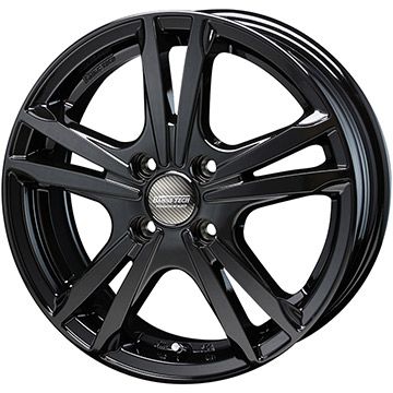 【取付対象】【送料無料】 155/65R14 14インチ GRIP MAX グリップマックス アイスX RWL ホワイトレター(限定2021年製) スタッドレスタイヤ ホイール4本セット BLEST バーンズテック ジゼリスFV 4.5J 4.50-14