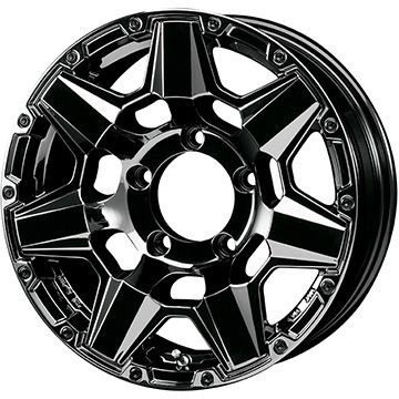 【取付対象】175/80R16 オールシーズンタイヤ ホイール4本セット ジムニー GRIPMAX シュアグリップ オールシーズン ナノ(限定) クライメイト スワット(SBC) 16インチ【送料無料】