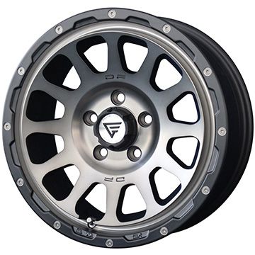 【取付対象】215/65R16 夏タイヤ ホイール4本セット YOKOHAMA ブルーアース RV-03 (5/114車用) DELTA FORCE オーバル 16インチ【送料無料】