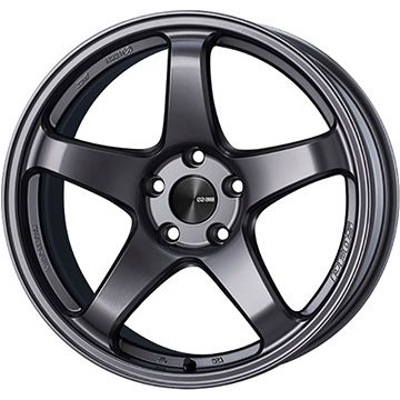 【取付対象】215/35R19 夏タイヤ ホイール4本セット FALKEN アゼニス FK510 (5/100車用) エンケイ PF05 19インチ(送料無料)