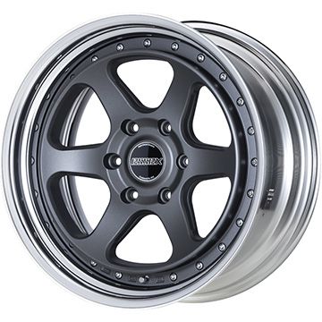 【取付対象】【送料無料 ハイエース200系】 225/50R18 18インチ ESSEX EL-18 7J 7.00-18 DUNLOP エナセーブ RV505 サマータイヤ ホイール4本セット