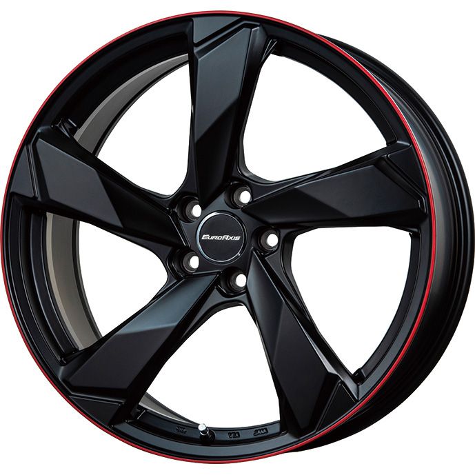 【取付対象】235/55R18 スタッドレスタイヤ ホイール4本セット 輸入車用 VW（ティグアン） MICHELIN エ..