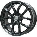 【取付対象】215/60R17 スタッドレスタイヤ ホイール4本セット 輸入車用 プジョー2008 2020- PIRELLI ウィンター アイスゼロアシンメトリコ EUROTECH VP-LINE(グロスブラック) 17インチ【送料無料】