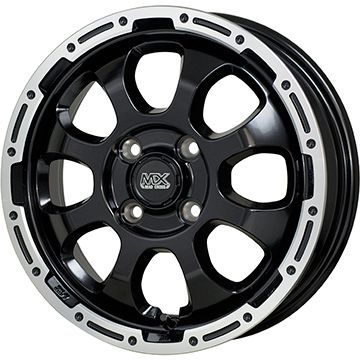 【取付対象】195/45R16 夏タイヤ ホイール4本セット YOKOHAMA アドバン フレバV701 (4/100車用) ホットスタッフ マッドクロス グレイス 16インチ【送料無料】