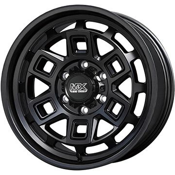 キャラバン 夏タイヤ ホイール4本セット 195/80R15 ヨコハマ ブルーアース Van RY55 107/105N ホットスタッフ マッドクロス アイヴァー 15インチ(送料無料)