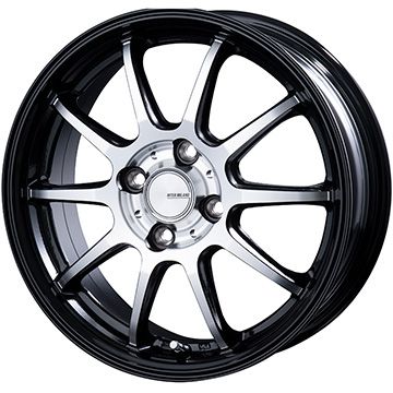 【取付対象】 165/55R14 夏タイヤ ホイール4本セット MILEVER ハーモニック MP247(限定) (軽自動車用) インターミラノ インフィニティ F10 14インチ【送料無料】