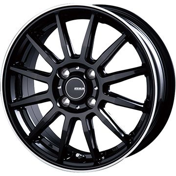 【取付対象】165/55R14 夏タイヤ ホイール4本セット YOKOHAMA エコス ES31(軽自動車用) インターミラノ インフィニティ F12 14インチ【送料無料】