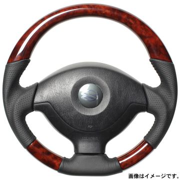 送料無料（一部離島除く）REAL レアル ステアリング ハンドル オリジナルシリーズ JB-BRW-BK