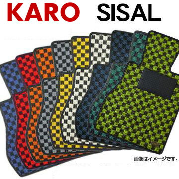 送料無料（一部離島除く） KARO カロ フロアマット シザル トヨタ ノア(2014〜 80系 ZRR80W)