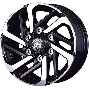 【取付対象】195/80R15 夏タイヤ ホイール4本セット ハイエース200系 MICHELIN アジリス3 108/106S KOSEI ベアロック ノーヴァ 15インチ【送料無料】