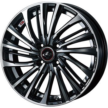 【取付対象】185/55R15 夏タイヤ ホイール4本セット YOKOHAMA ブルーアース AE-01 (4/100車用) WEDS レオニス FS 15インチ【送料無料】