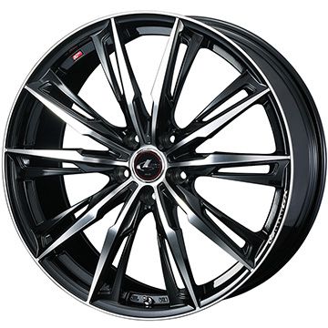 【取付対象】245/45R19 夏タイヤ ホイール4本セット GRIPMAX シュアグリップ PRO SPORTS BSW（限定） (5/114車用) WEDS レオニス GX 19インチ【送料無料】