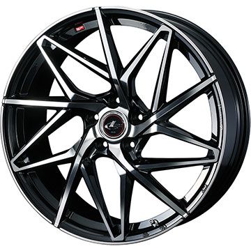 【取付対象】225/40R19 夏タイヤ ホイール4本セット FALKEN アゼニス FK520L (5/114車用) ウェッズ レオニス IT 19インチ【送料無料】