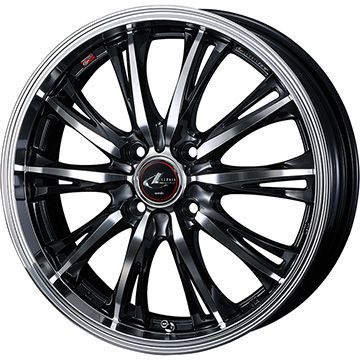 【取付対象】185/55R15 夏タイヤ ホイール4本セット DUNLOP エナセーブ EC204 (4/100車用) WEDS レオニス RT 15インチ【送料無料】