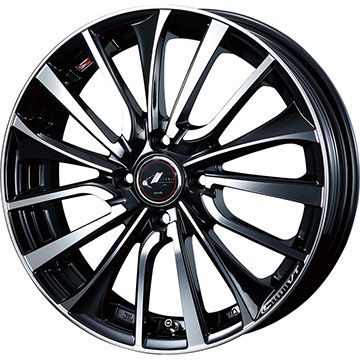 【取付対象】195/45R17 夏タイヤ ホイール4本セット (4/100車用) GRIPMAX ピュアグリップ RS Z-1(限定) ウェッズ レオニス VT 17インチ【送料無料】