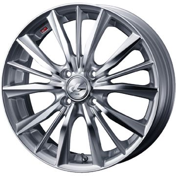 【取付対象】185/55R15 夏タイヤ ホイール4本セット YOKOHAMA ブルーアース ES32 (4/100車用) WEDS レオニス VX 15インチ【送料無料】