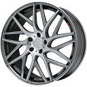 【取付対象】225/55R18 スタッドレスタイヤ ホイール4本セット DUNLOP ウインターマックス 03 WM03 (5/100車用) LEHRMEISTER キャンティ(BMCポリッシュ) 18インチ【送料無料】