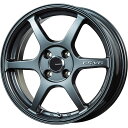 【取付対象】165/65R14 夏タイヤ ホイール4本セット DUNLOP エナセーブ EC204 (軽自動車用) LEHRMEISTER CS-V6(ガンメタ) 14インチ【送料無料】