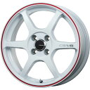 【取付対象】165/70R14 スタッドレスタイヤ ホイール4本セット DUNLOP ウインターマックス 02 WM02 (軽自動車用) LEHRMEISTER CS-V6(ホワイト/レッドライン) 14インチ ※コンパクトカー装着不可【送料無料】