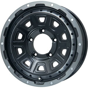 【取付対象】215/75R15 夏タイヤ ホイール4本セット ジムニーシエラ GRIPMAX インセプション A/T RWL(限定) LEHRMEISTER LMG DS-10 ブラック/ブラッククリアリム 15インチ【送料無料】