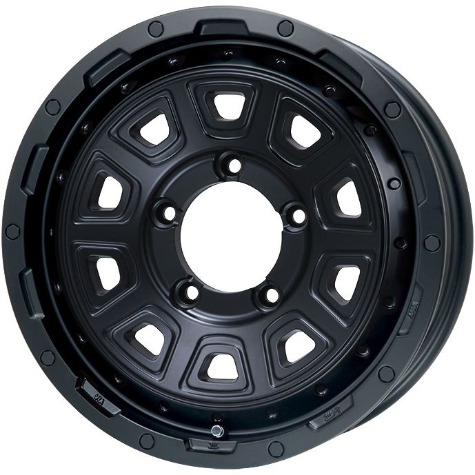 ڼоݡ195/80R15 åɥ쥹 ۥ4ܥå ˡ DUNLOP 󥿡ޥå SJ8+ LEHRMEISTER LMG DS-10 ޥåȥ֥å 15̵