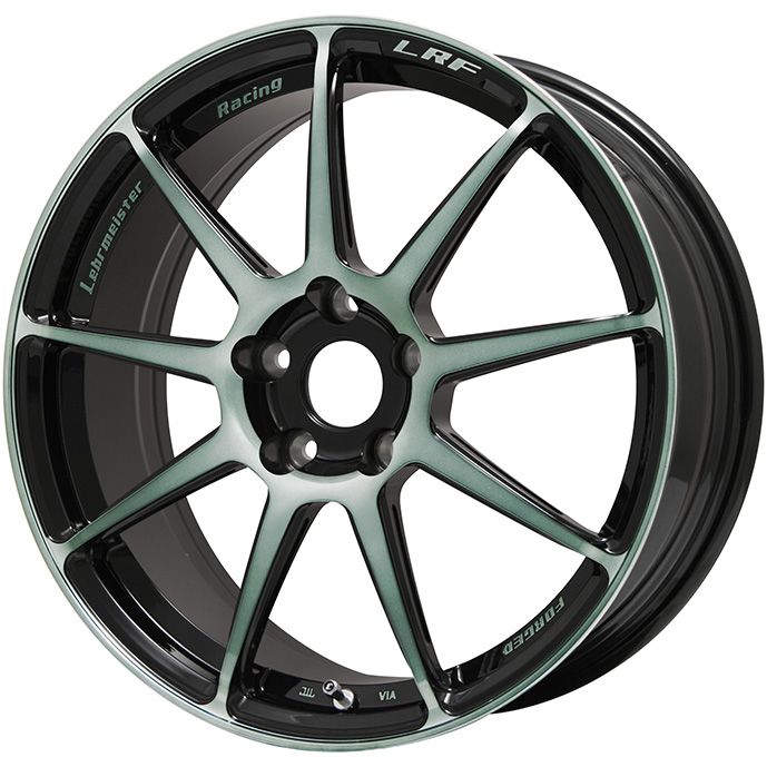 【取付対象】225/60R17 夏タイヤ ホイール4本セット YOKOHAMA ブルーアース ES32 (5/100車用) LEHRMEISTER レーシングフォージド LRF-S9 17インチ【送料無料】