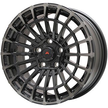【取付対象】215/65R16 夏タイヤ ホイール4本セット MILEVER ハーモニック MP270(限定) (5/114車用) エムクライム ノマド 16インチ【送料無料】