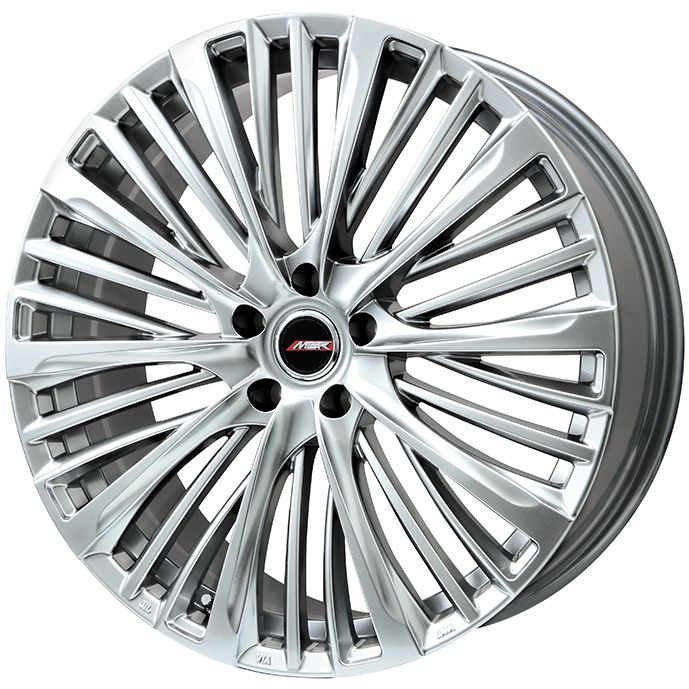 【取付対象】195/50R19 スタッドレスタイヤ ホイール4本セット 60系プリウス用 MICHELIN エックスアイス スノー PREMIX MER-X(ハイパーシルバー) 19インチ(送料無料)