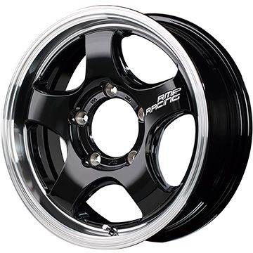 【取付対象】215/85R16 夏タイヤ ホイール4本セット ジムニー YOKOHAMA ジオランダー M/T+ G001 MID RMP レーシング R05HC 16インチ【送料無料】