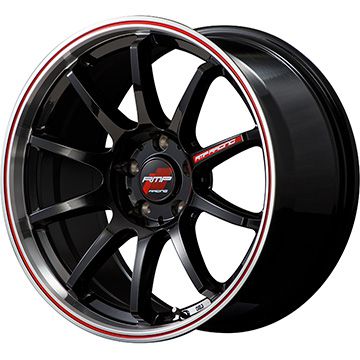 【取付対象】215/40R18 夏タイヤ ホイール4本セット プリウス YOKOHAMA DNA エコス MID RMP レーシング R10 18インチ【送料無料】