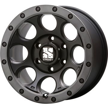 【取付対象】265/65R17 スタッドレスタイヤ ホイール4本セット DUNLOP ウインターマックス SJ8+ (6/139車用) MLJ エクストリームJ XJ03 17インチ【送料無料】