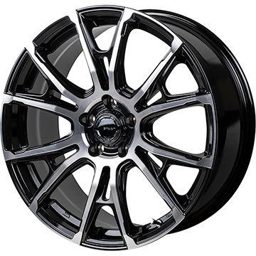 【取付対象】245/45R19 夏タイヤ ホイール4本セット FALKEN アゼニス FK520L (5/114車用) モンツァ HI-BLOCK シュタッド 19インチ(送料無料)