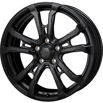 【取付対象】225/60R18 オールシーズンタイヤ ホイール4本セット GRIPMAX シュアグリップ オールシーズン(限定) (5/114車用) MONZA HI-BLOCK ヴィラス 18インチ【送料無料】 1