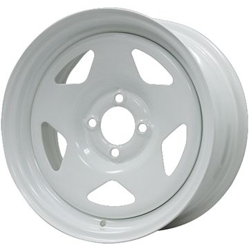 【取付対象】185/55R15 夏タイヤ ホイール4本セット (4/100車用) MILEVER ハーモニック MP270(限定) モリタ デイトナズ S/R 15インチ【送料無料】