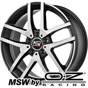 【取付対象】【送料無料 ベンツGLB（X247）】 215/65R17 17インチ PIRELLI ピレリ ウィンター アイスゼロフリクション スタッドレスタイヤ ホイール4本セット 輸入車 MSW by OZ Racing MSW 28(マットブラックポリッシュ) 7J 7.00-17