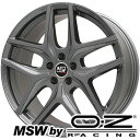 【取付対象】235/55R19 スタッドレスタイヤ ホイール4本セット 輸入車用 ステルヴィオ BRIDGESTONE ブリザック VRX3 MSW by OZ Racing MSW 40(グロスガンメタル) 19インチ【送料無料】