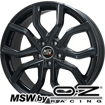 【取付対象】235/55R19 スタッドレスタイヤ ホイール4本セット 輸入車用 ボルボ（XC60） DUNLOP ウインターマックス 03 WM03 MSW by OZ Racing MSW 41(グロスブラック) 19インチ【送料無料】