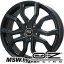 【取付対象】275/45R20 スタッドレスタイヤ ホイール4本セット 輸入車用 カイエン DUNLOP ウインターマックス SJ8 MSW by OZ Racing MSW 41(グロスブラック) 20インチ【送料無料】