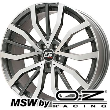 【取付対象】245/45R19 スタッドレスタイヤ ホイール4本セット 輸入車用 ギブリ BRIDGESTONE ブリザック VRX3 MSW by OZ Racing MSW 49(グロスガンメタルポリッシュ) 19インチ【送料無料】