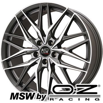 【取付対象】235/40R19 スタッドレスタイヤ ホイール4本セット 輸入車用 ボルボ（V60 2018-） MICHELIN エックスアイス スノー MSW by OZ Racing MSW 50(マットガンメタポリッシュ) 19インチ【送料無料】