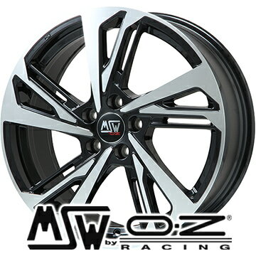 【取付対象】235/50R18 スタッドレスタイヤ ホイール4本セット 輸入車用 ボルボ（V60 クロスカントリー 2015-19） YOKOHAMA アイスガード セブンIG70 MSW by OZ Racing MSW 60(グロスブラックフルポリッシュ) 18インチ(送料無料)