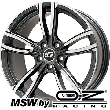 【取付対象】【送料無料 ベンツCLA（C117）】 235/40R18 18インチ DUNLOP ダンロップ ウインターマックス 03 WM03 スタッドレスタイヤ ホイール4本セット 輸入車 MSW by OZ Racing MSW 73(グロスダークグレーポリッシュ) 8J 8.00-18