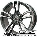 【取付対象】235/55R19 スタッドレスタイヤ ホイール4本セット 輸入車用 ベンツGLC（X253） BRIDGESTONE ブリザック VRX3 MSW by OZ Racing MSW 73(グロスダークグレーポリッシュ) 19インチ【送料無料】