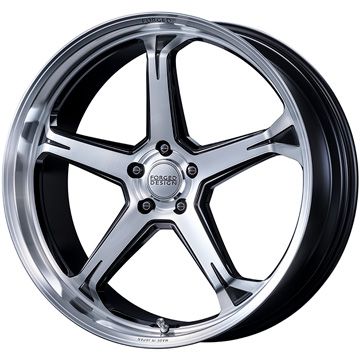 【取付対象】245/40R20 夏タイヤ ホイール4本セット PIRELLI パワジー (5/114車用) MZ SPEED FORGEDデザイン 888 20インチ【送料無料】